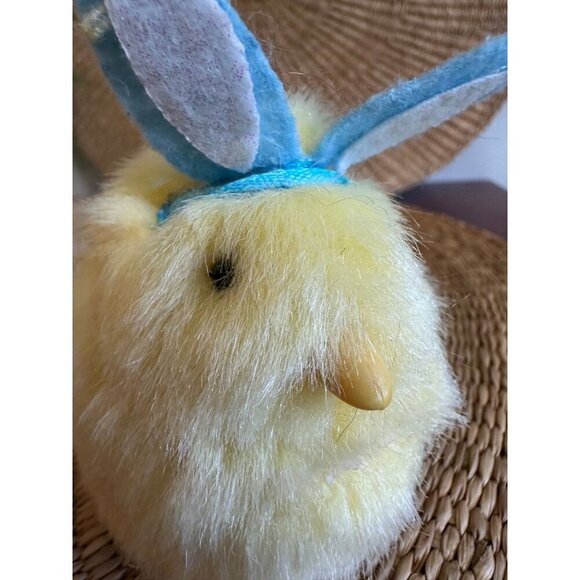 DanDee Collector’s Choice Yellow Chick with Bunny Ears – Animated Plush - Picture 2 of 7